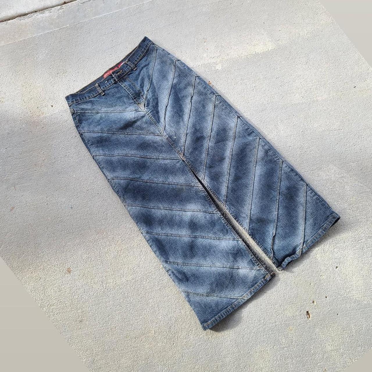 Denim Maxi Skirt