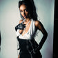 Angel Halter Top w/ Detachable Sleeves